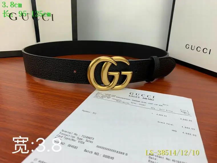 Gucci belt 38mm 95-125cm 8L54
